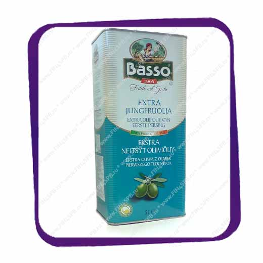 фото: Basso - Extra Virgin Olive Oil 5L